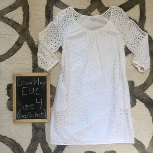 Crown and ivy while dress